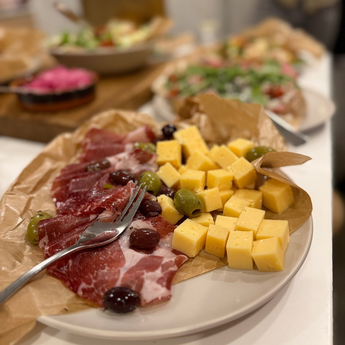 Luksustapas // Januar - Februar - Anrettet på fade