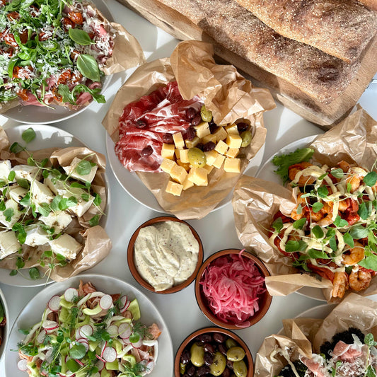 Luksustapas // Januar - Februar - Anrettet på fade